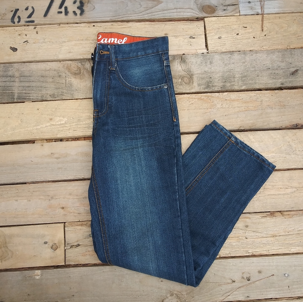 Boys Red Camel Jeans